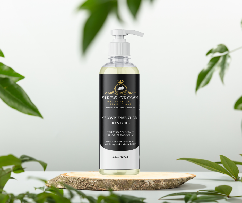 Crown Essentials Restore - 8 oz - Deep Penetrating Conditioner with Aloe, Shea Butter and Vitamin E
