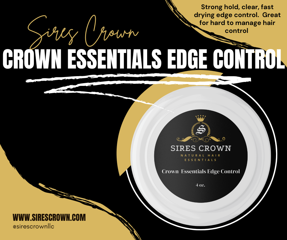 Crown Essentials Edge Control - 4 oz