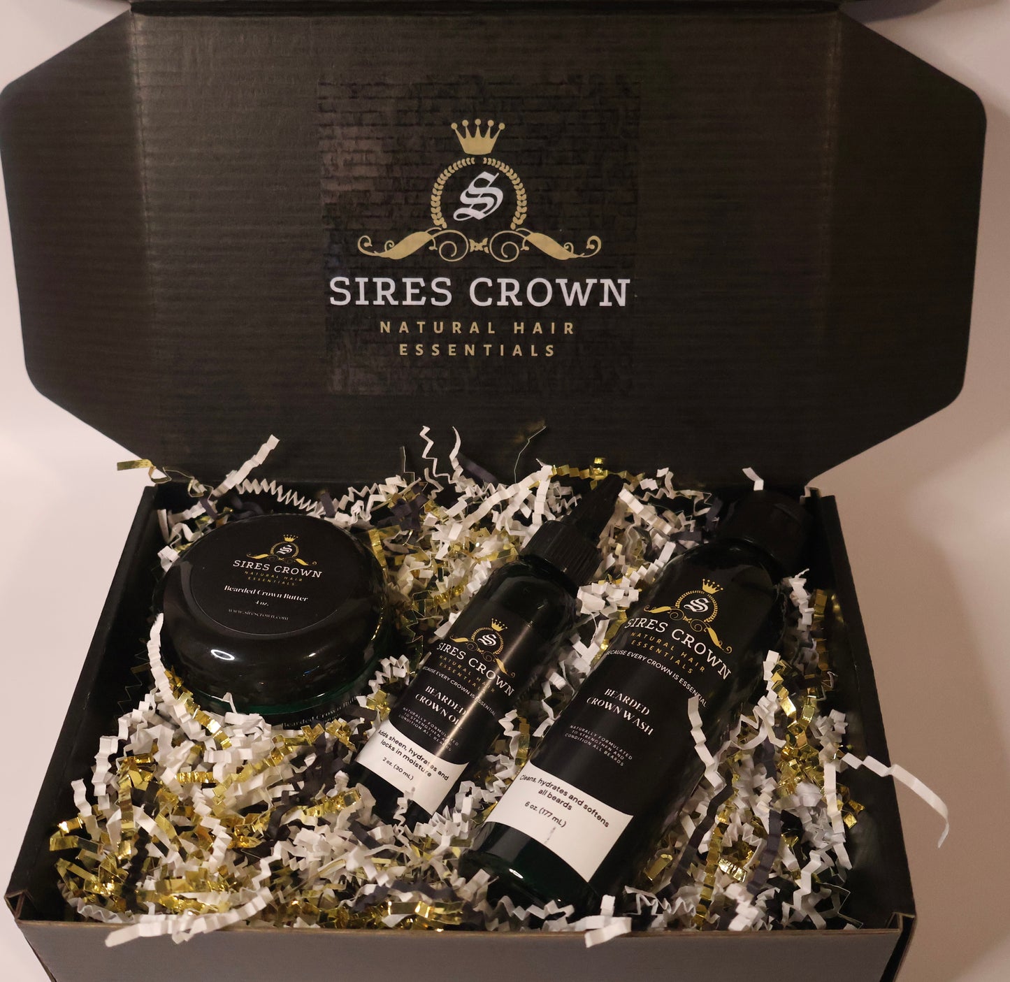 Father's Day Packaged - Bearded Crown Complete Grooming Kit