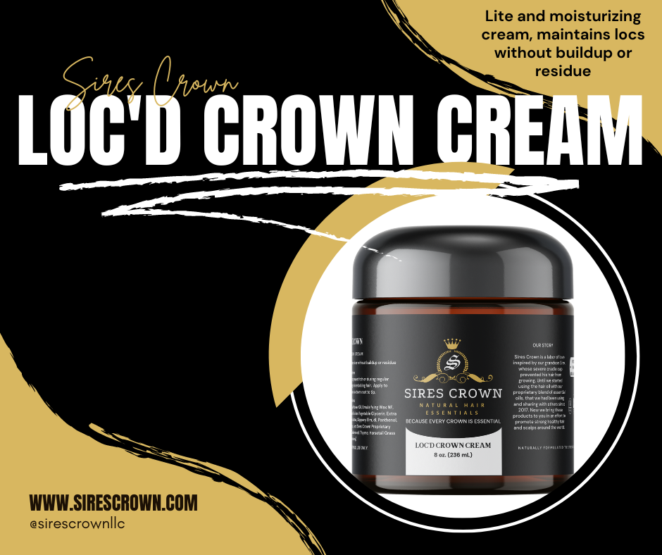 Loc'd Crown Cream - 8 oz