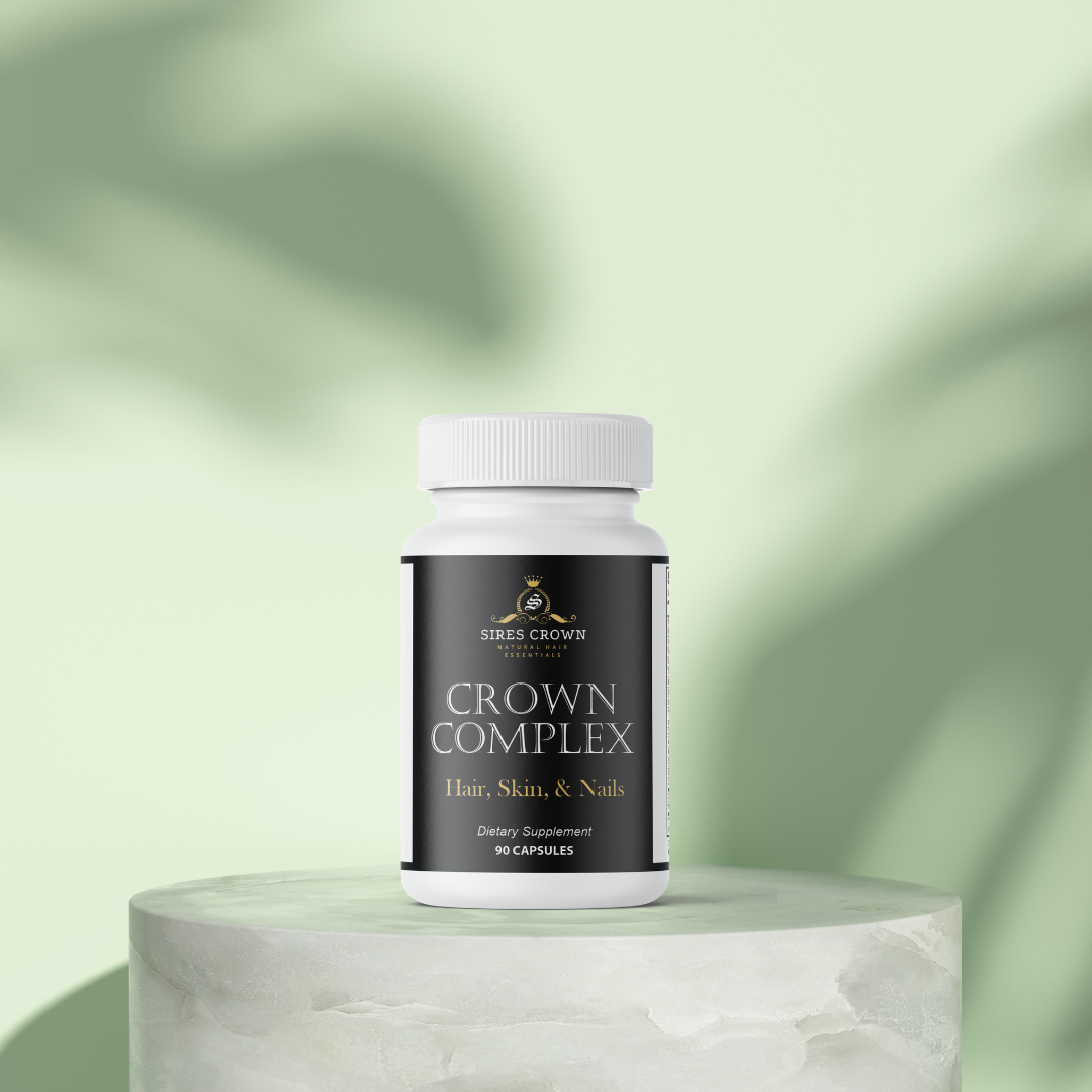 Crown Complex Multi Vitamin - 90 capsules - Hair Growth Supplements with Biotin, Collagen and Horsetail Grass