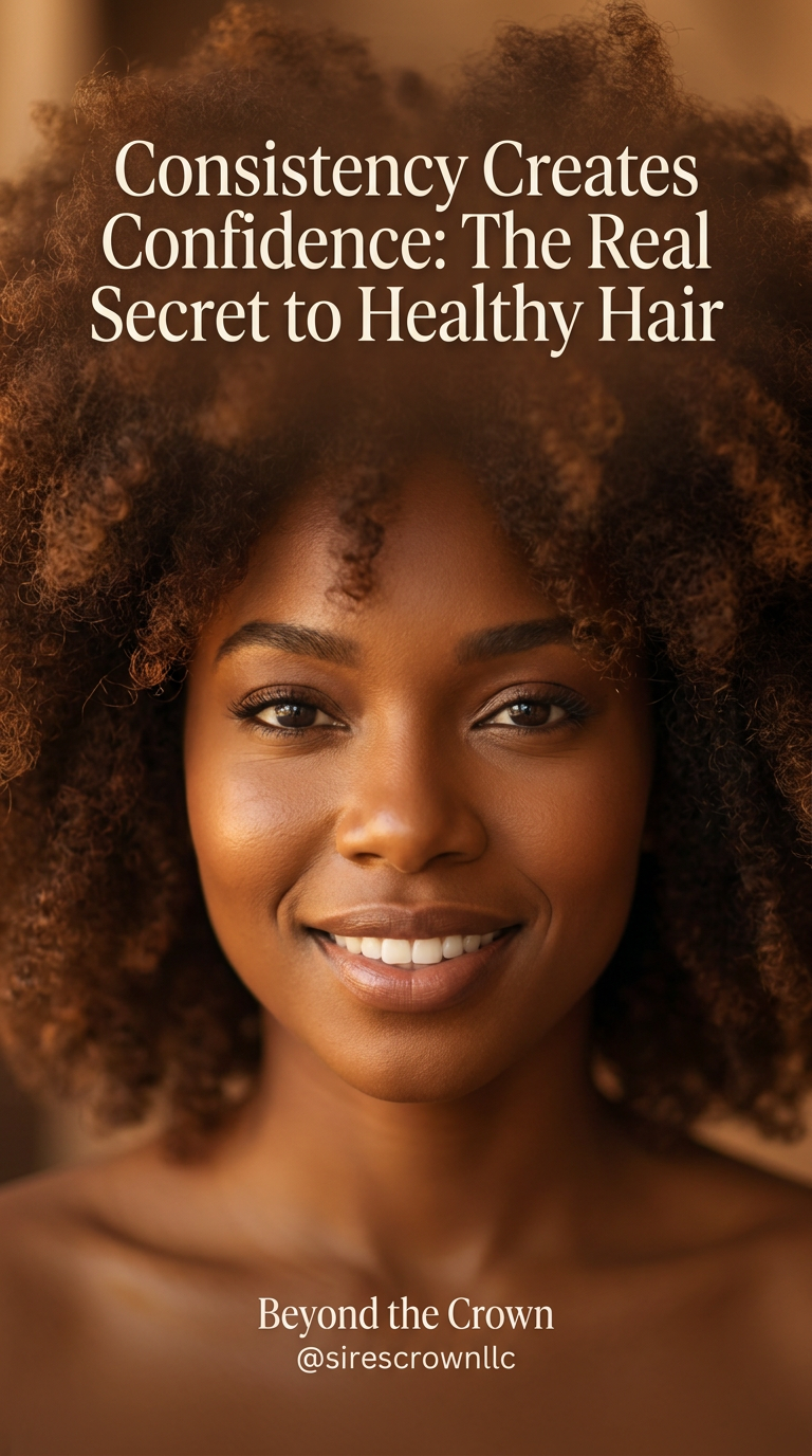 Consistency Creates Confidence: The Real Secret to Healthy Hair