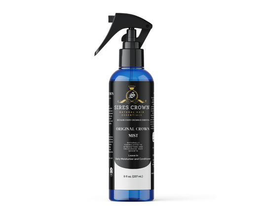 Original Crown Growth Mist - 8 oz - Hydrating Daily Leave In Conditioning Mist with Rosemary and Horsetail Grass