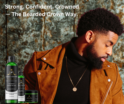 Bearded Crown Complete Grooming Kit - All In One Beard Care Solution