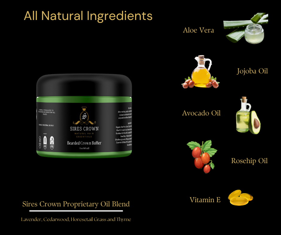 Bearded Crown Complete Grooming Kit - All In One Beard Care Solution