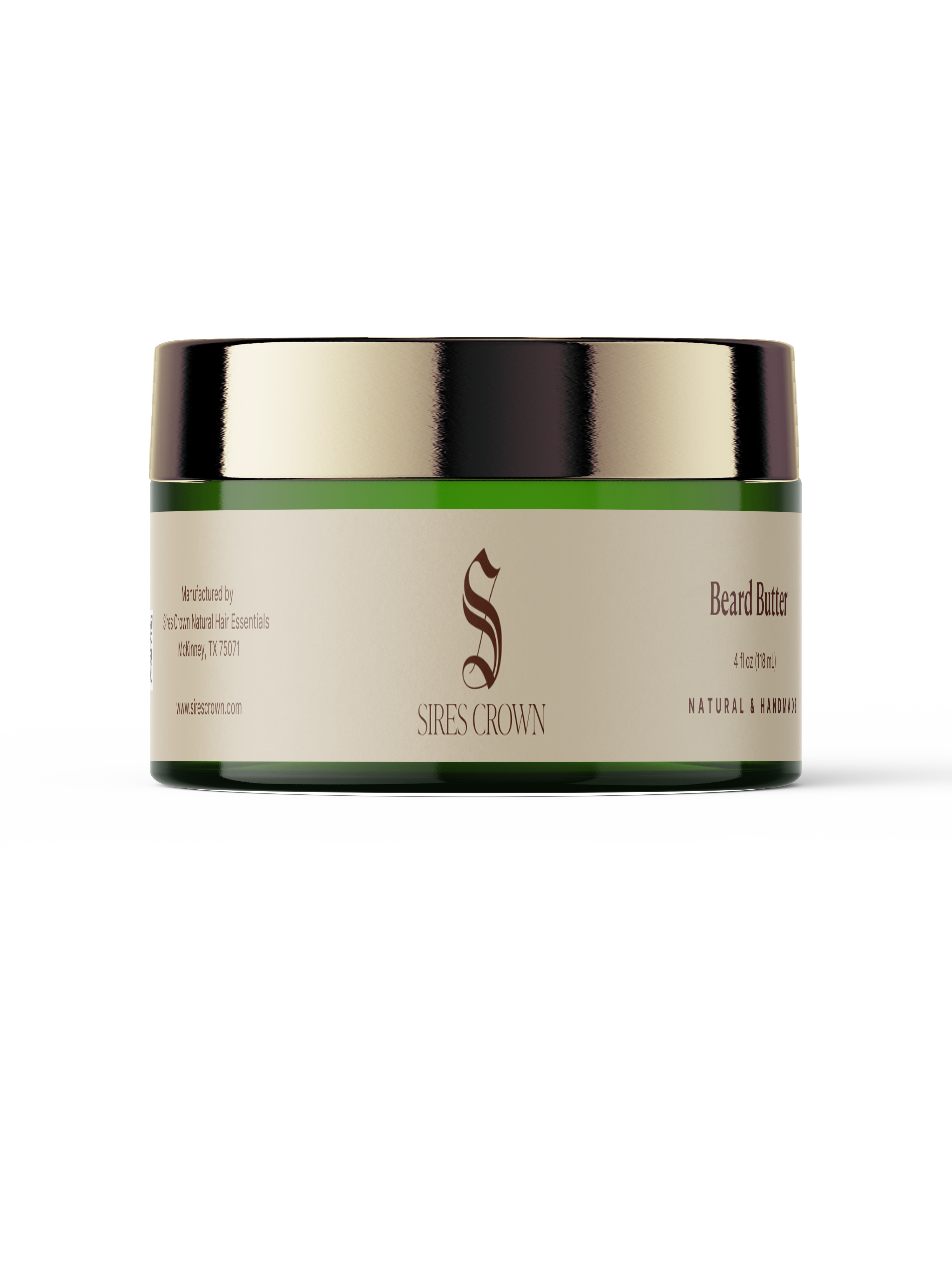 Beard Butter - 4 oz - Beard Softening Conditioning Butter with Shea Butter, Aloe Vera and Olive Oil