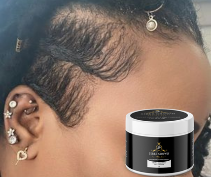 Crown Essentials Edge Control - 4 oz - Long Lasting Non Greasy Extra Firm Hold Edge Control