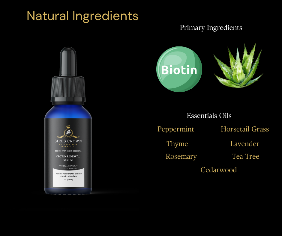Hair Growth Kit - All In One Growth Kit - Crown Renewal Serum, Original Crown Growth Mist and Oil