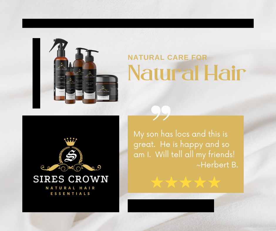 Loc'd Crown Kit - All in One Cleansing, Nourishing and Revitalizing Kit for Locs, Braids and Twist