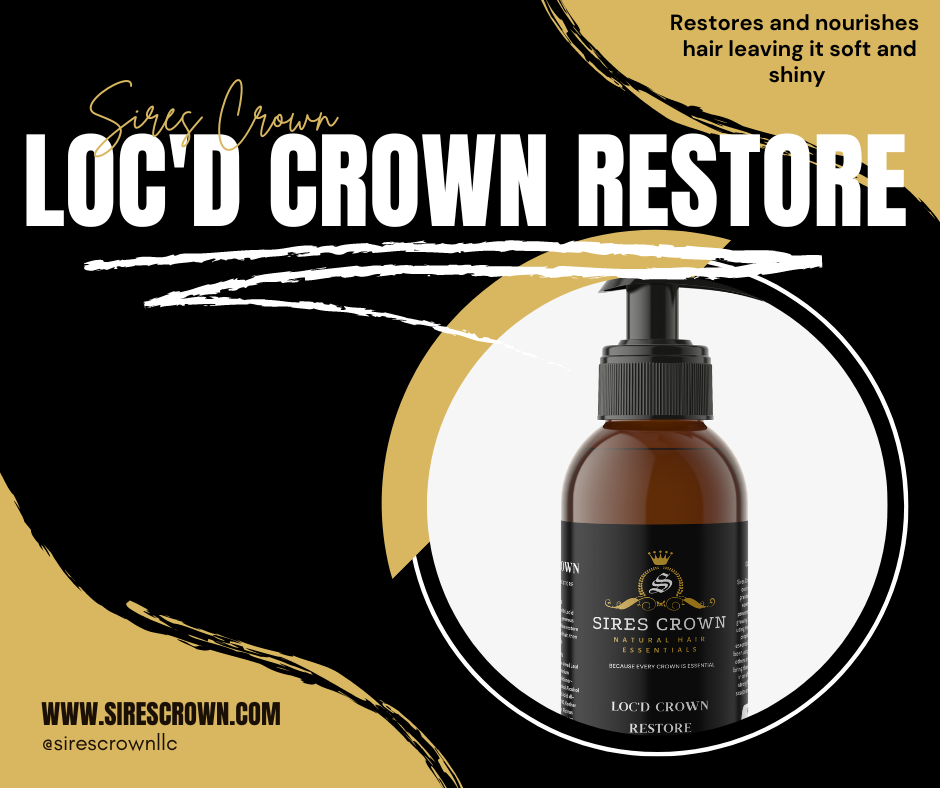 Sires Crown Natural Hair Essentials Conditioner for Loc's, Braids and Twist