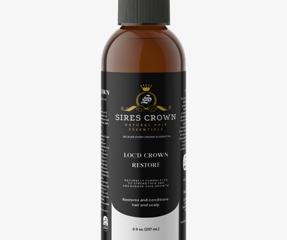 Loc'd Crown Restore - 8 oz - Hydrating Conditioner with Aloe and Vitamin E
