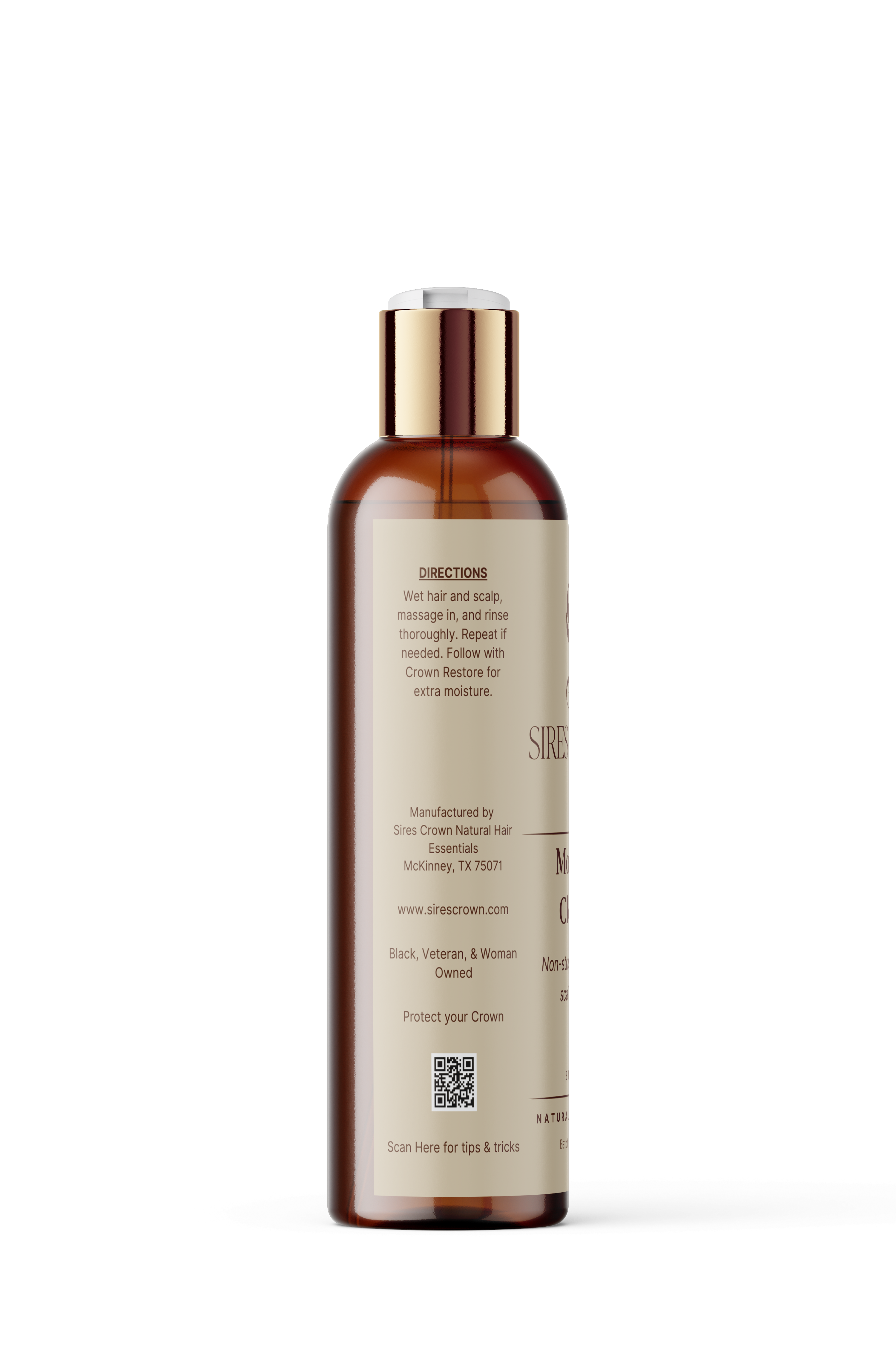 Moisture Cleanse - 8 oz - Hydrating Conditioner with Aloe and Vitamin E