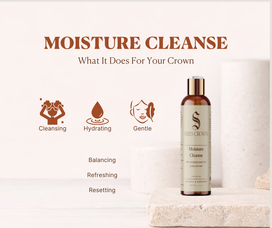 Moisture Cleanse - 8 oz - Hydrating Conditioner with Aloe and Vitamin E