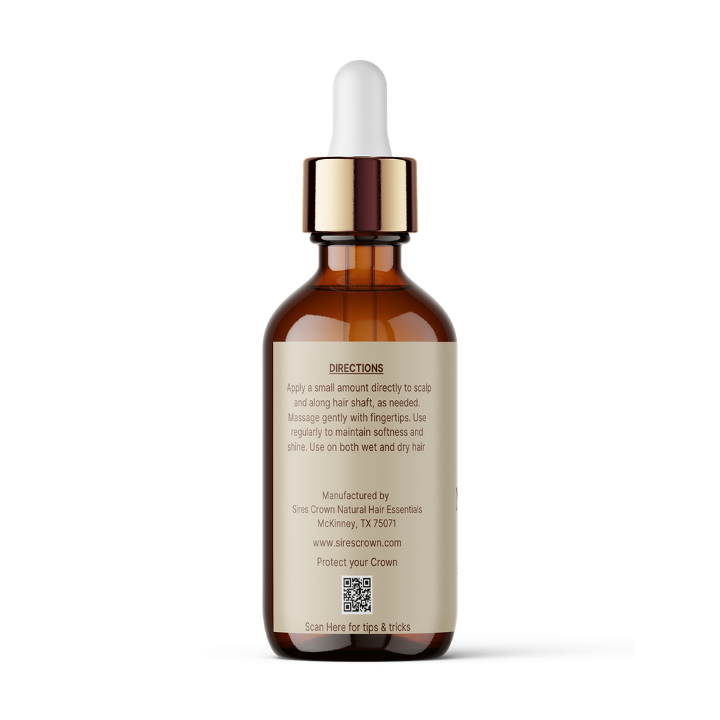 Nourishing Oil - 4 oz - Nourishing Hair and Scalp Oil, Rosemary and Horsetail Grass Oils