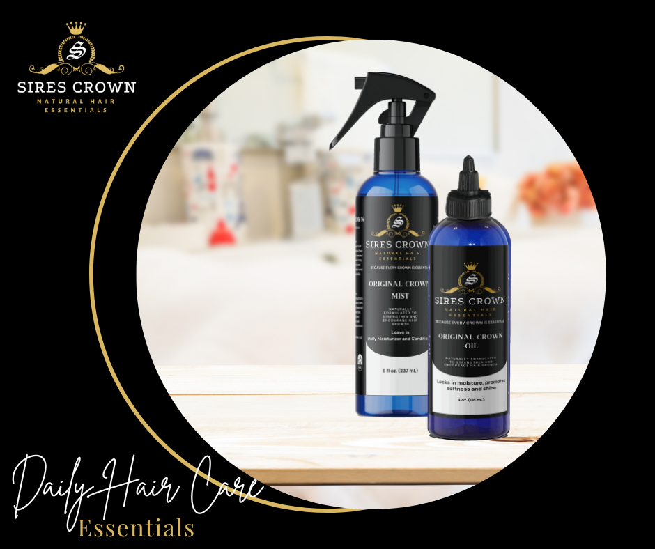 Original Crown Growth Oil - 4 oz - All Natural Hair Growth Oil with Rosemary and Horsetail Grass