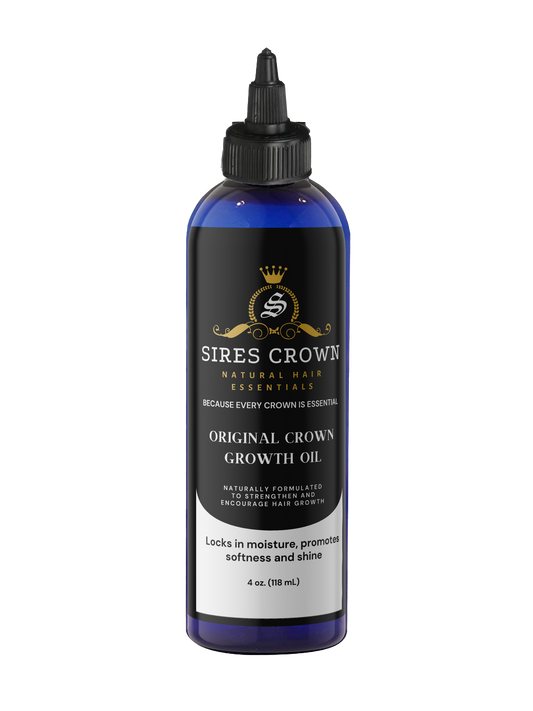 Original Crown Growth Oil - 4 oz - All Natural Hair Growth Oil with Rosemary and Horsetail Grass