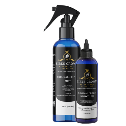 Moisture Kit: Original Crown Mist + Original Crown Growth Oil (Limited New Year’s Bundle)