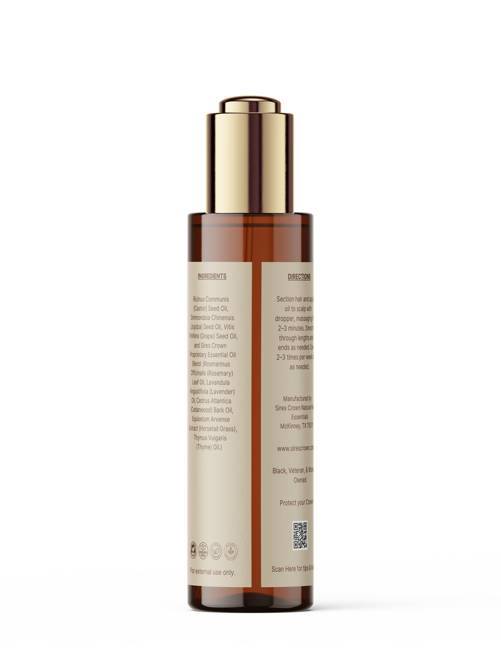 Original Crown Signature Oil - 4 oz – Enhanced Formula