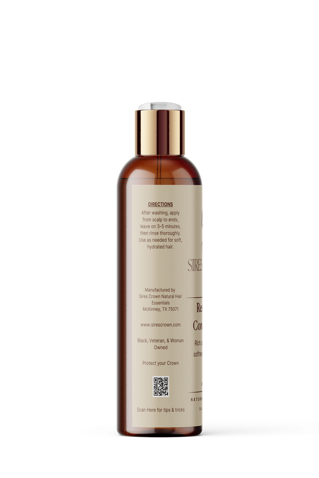 Restoring Conditioner - 8 oz - Hydrating Conditioner with Aloe and Vitamin E