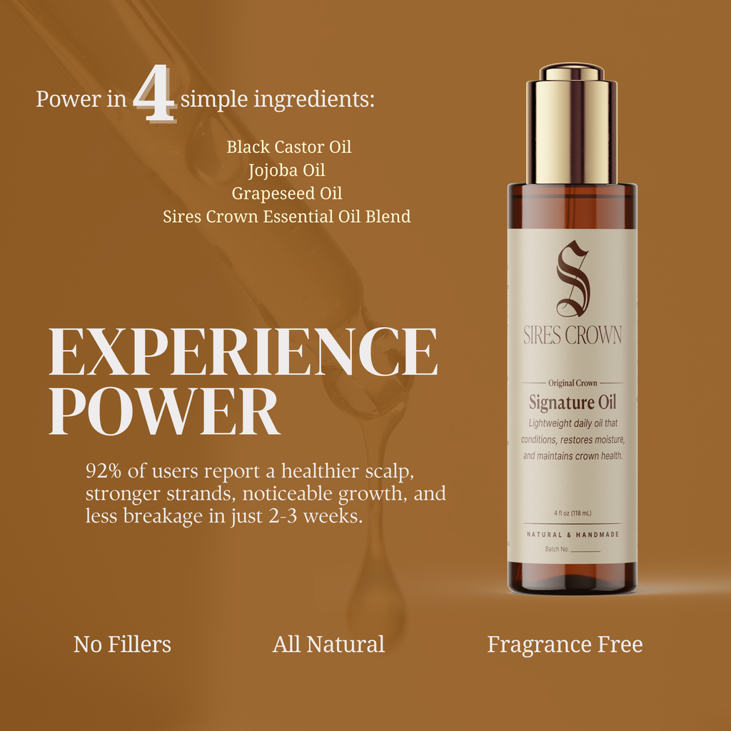 Original Crown Signature Oil - 4 oz – Enhanced Formula