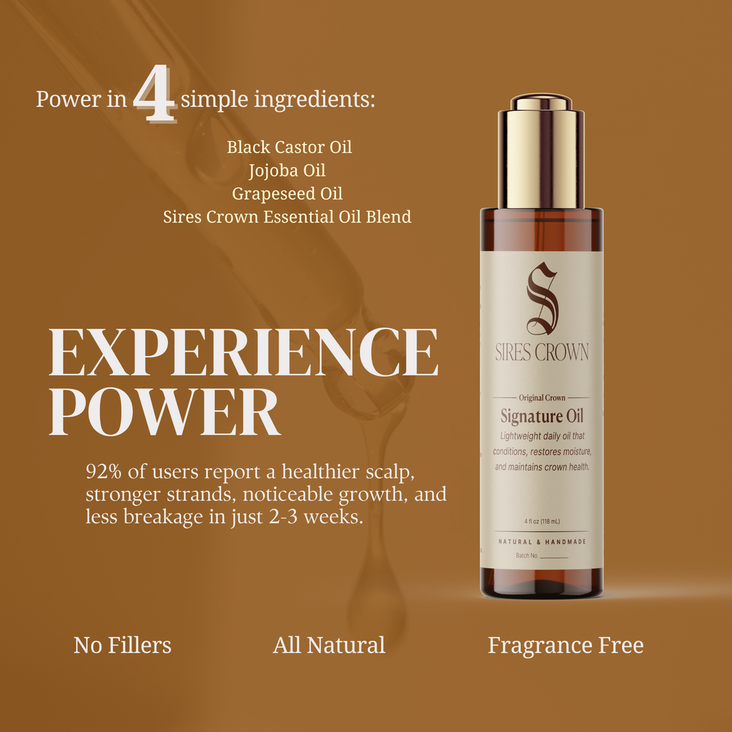Original Crown Signature Oil - 4 oz – (Formerly Original Crown Growth Oil)