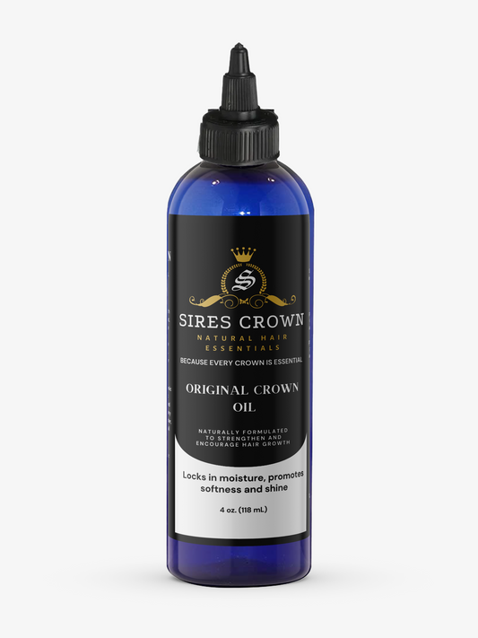 Original Crown Growth Oil - 4 oz - All Natural Hair Growth Oil with Rosemary and Horsetail Grass